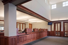 New construction of Teche Bank branch designed by Architects Southwest. Located in Houma, Louisiana.